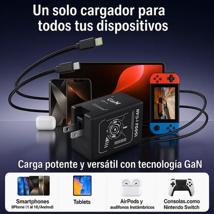 Pague 1 lleve 2 -Cargador superrápido 120W importado + Envío gratis